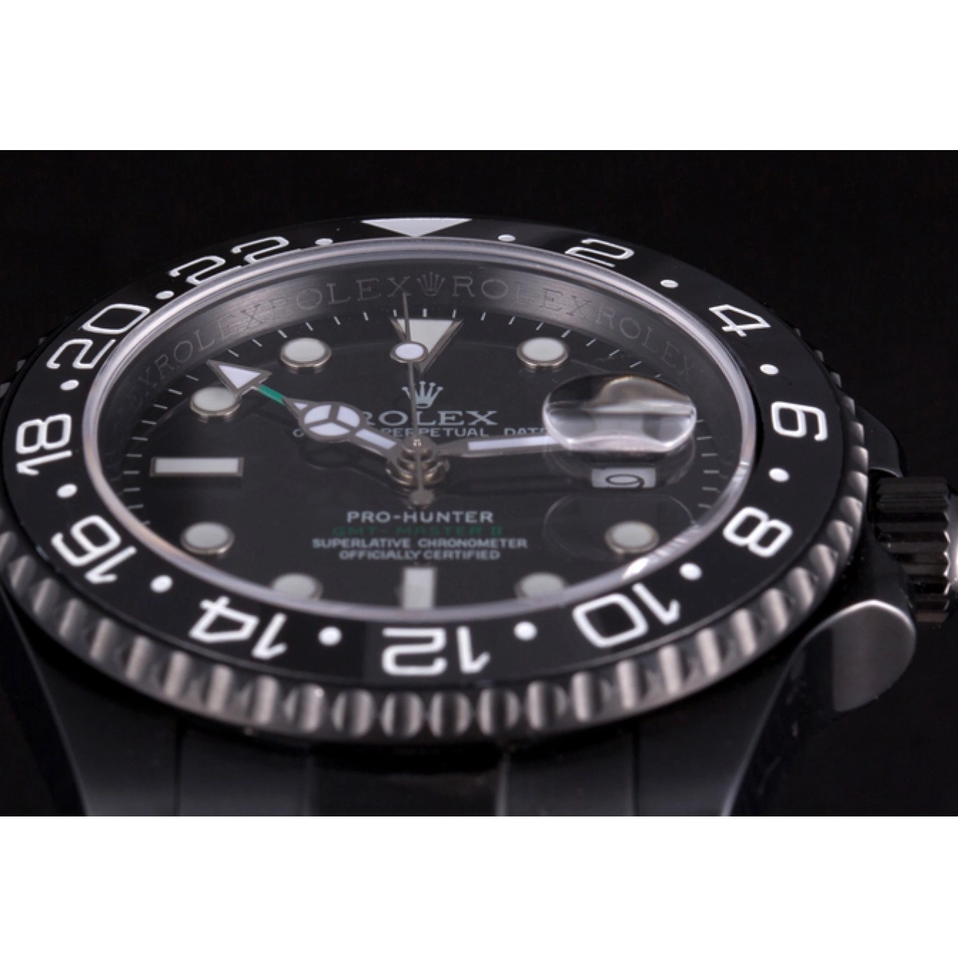 Best AAA Replica Sites PVD Pro-Hunter Master II Edition GMT Full Rolex 0807